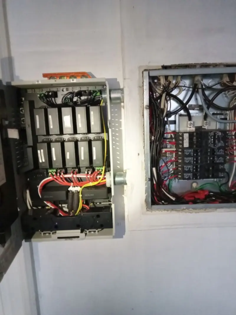 Electrical panel upgrade completed for Commercial Electrician Services in South Beloit